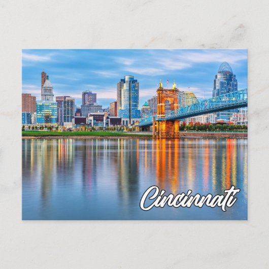 Cincinnati, Ohio, Verenigde Staten van Amerika Briefkaart (Voorkant)
