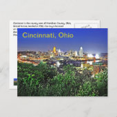 Cincinnati, Ohio, Verenigde Staten van Amerika Briefkaart (Voorkant / Achterkant)