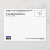 Cincinnati, Ohio, Verenigde Staten van Amerika Briefkaart (Achterkant)