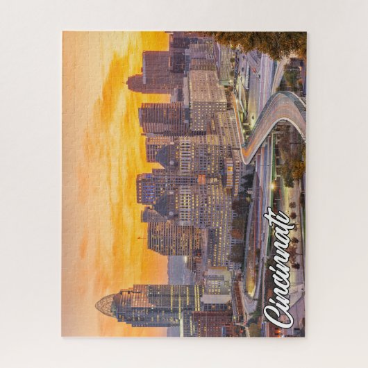 Cincinnati, Ohio, Verenigde Staten van Amerika Legpuzzel (Verticaal)