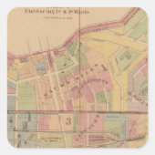 Cincinnati, Ohio Vierkante Sticker (Voorkant)