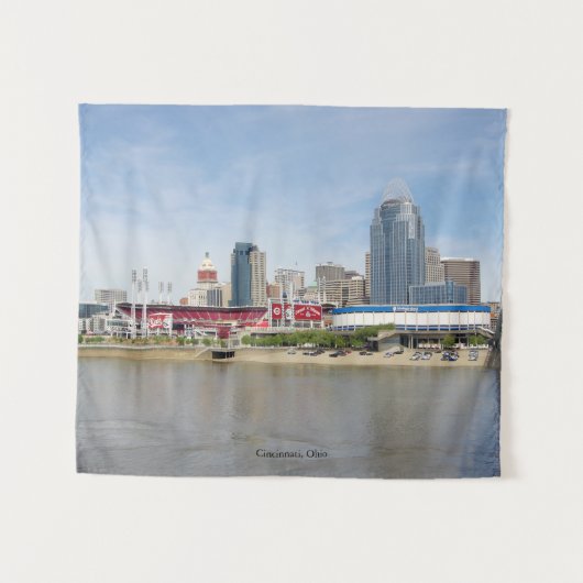 Cincinnati, Ohio wandtapijt Wandkleed (Voorkant (horizontaal))