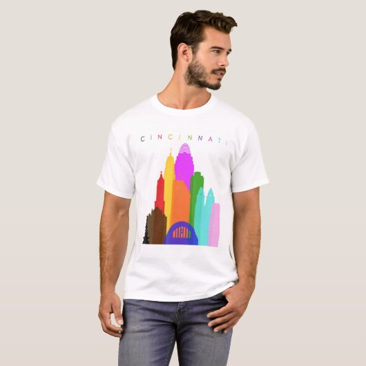 Cincinnati Pride T-Shirt (Voorkant volledig)
