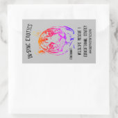 Cincinnati - rechthoekige sticker (Tas)