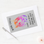 Cincinnati - rechthoekige sticker (Envelop)