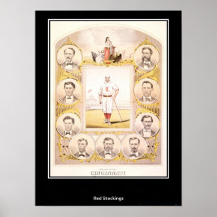 Cincinnati Red Stockings 1869 Poster