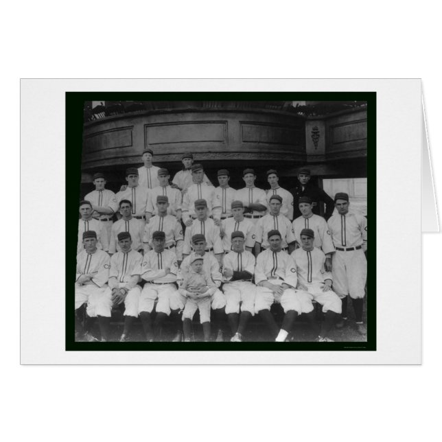 Cincinnati Reds Baseball Team 1910 (Voorkant Horizontaal)