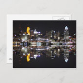 Cincinnati-reflectie Briefkaart (Voorkant / Achterkant)