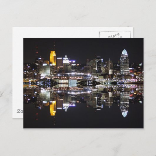 Cincinnati-reflectie Briefkaart (Voorkant / Achterkant)