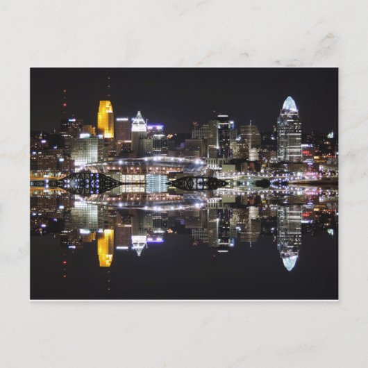 Cincinnati-reflectie Briefkaart (Voorkant)