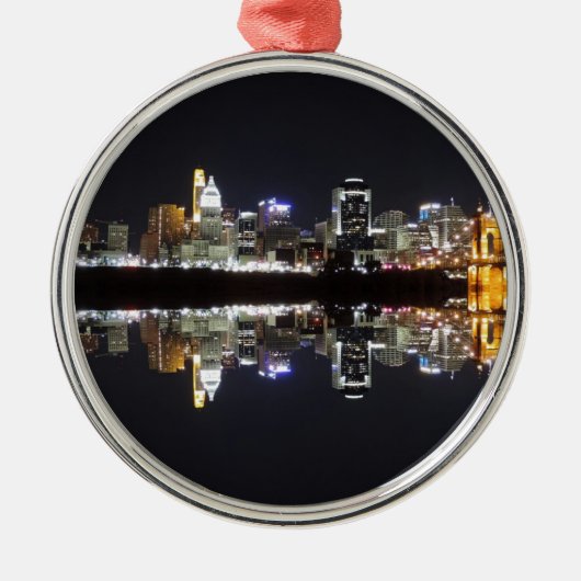 Cincinnati Reflection Metalen Ornament (Voorkant)
