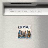 Cincinnati Rivierstad Magneet (Insitu (Vaatwasser))