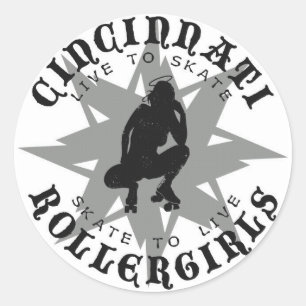 Cincinnati Rollergirls Sticker