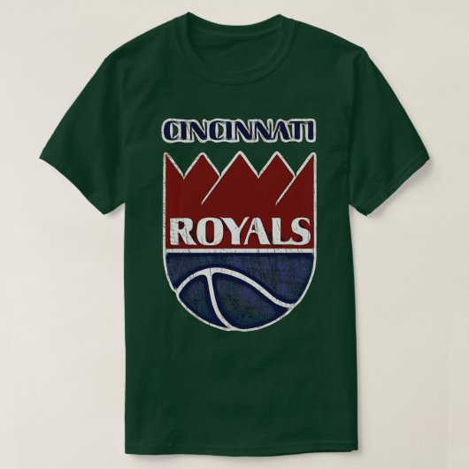 Cincinnati Royals Basketbal T-shirt (Design voorkant)
