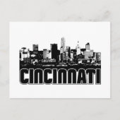 Cincinnati Skyline Briefkaart (Voorkant)