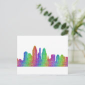 Cincinnati skyline briefkaart (Staand voorkant)