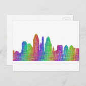 Cincinnati skyline briefkaart (Voorkant / Achterkant)