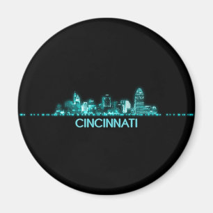 Cincinnati Skyline Magneet