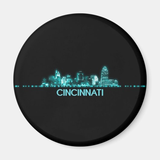 Cincinnati Skyline Magneet (Voorkant)