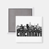 Cincinnati Skyline Magneet (Voorkant / Achterkant)