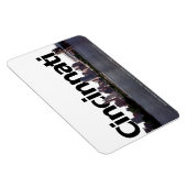 Cincinnati Skyline met Cincinnati in de lucht Magneet (Rechterzijde)