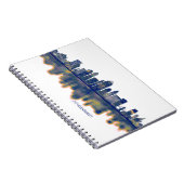 Cincinnati Skyline Notitieboek (Rechterzijde)