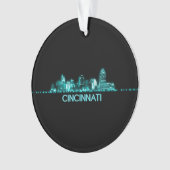 Cincinnati Skyline Ornament (voorkant)