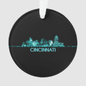 Cincinnati Skyline Ornament (voorkant)