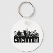 Cincinnati Skyline Sleutelhanger (Voorkant)