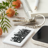 Cincinnati Skyline Sleutelhanger (Voorkant Rechts)