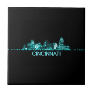 Cincinnati Skyline Tegeltje
