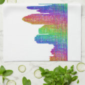 Cincinnati skyline theedoek (Gevouwen)