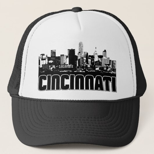 Cincinnati Skyline Trucker Pet (Voorkant)