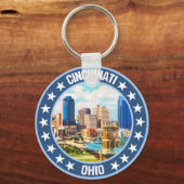 Cincinnati Sleutelhanger (Achterkant)