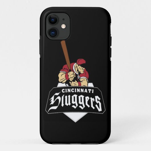 Cincinnati Sluggers - iPhone 5 5S Hoes (Achterkant)