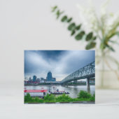 Cincinnati Stad in Ohio Briefkaart (Staand voorkant)