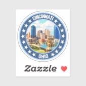 Cincinnati Sticker (Vel)