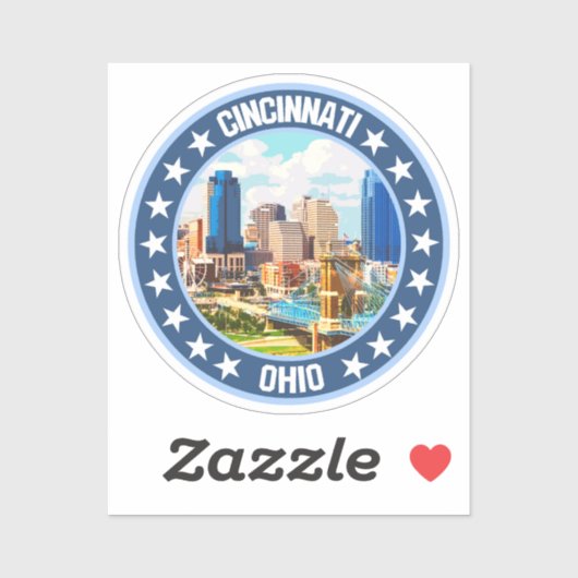 Cincinnati Sticker (Vel)