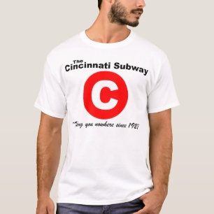 Cincinnati Subway T-Shirt (wit)