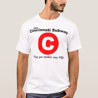 Cincinnati Subway T-Shirt (wit)