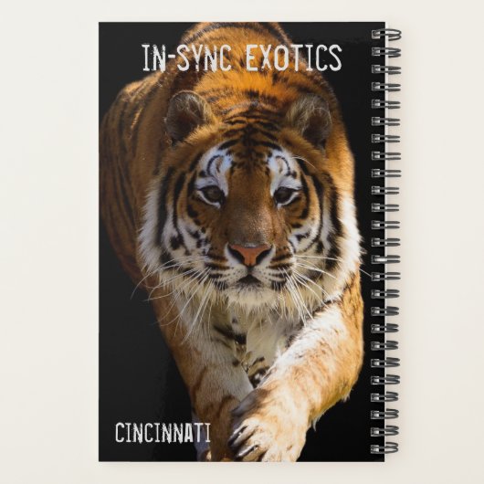 Cincinnati Tiger - Planner (Achterkant)