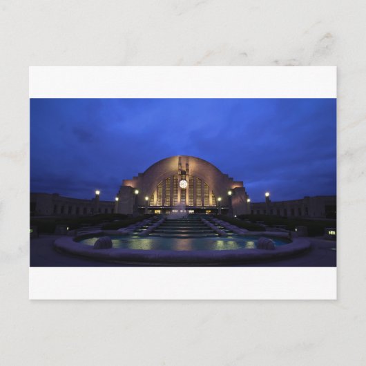Cincinnati Union Terminal Briefkaart (Voorkant)
