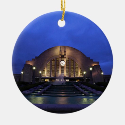 Cincinnati Union Terminal Keramisch Ornament (Voorkant)