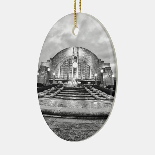 Cincinnati Union Terminal Keramisch Ornament (Links)