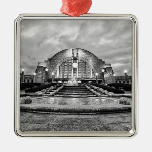 Cincinnati Union Terminal Metalen Ornament (Voorkant)