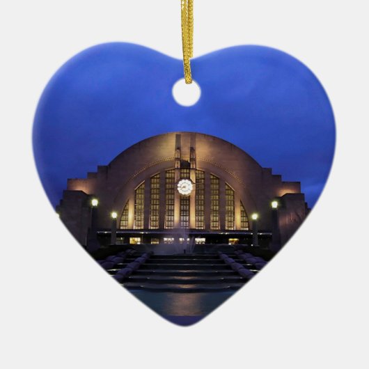 Cincinnati Union Terminal/Museum Center Keramisch Ornament (Voorkant)