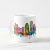 Cincinnati USA Silhouette Koffiemok (Voorkant links)