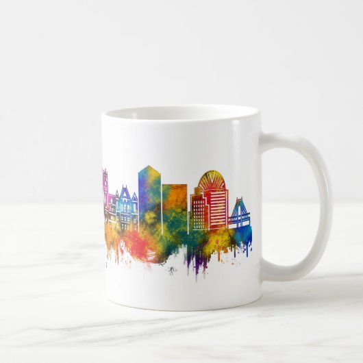 Cincinnati USA Silhouette Koffiemok (Rechts)