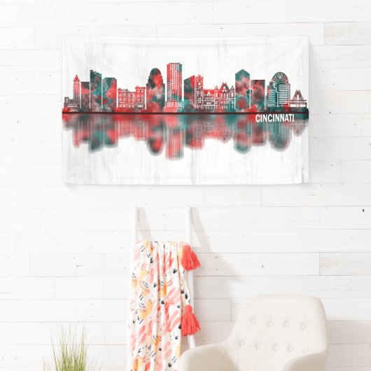Cincinnati USA Skyline Spandoek (Insitu)