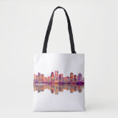 Cincinnati USA Skyline Tote Bag (Voorkant)